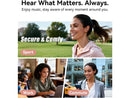 Kinglucky Upgraded Clip-On Earbuds, Open Ear Headphones for Small Ears |