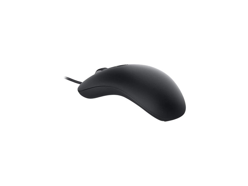 DELL Wired Mouse with Fingerprint Reader DELL-MS819-BK Black 3 Buttons 1 x Wheel