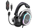 FIFINE H13 USB Gaming Headset - with Mic - 7.1 Surround Sound - Vibrant RGB