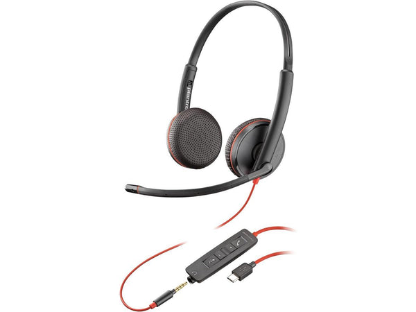 HP Poly Blackwire C3225 Headset - USB-C  8M3X7A6#ABA