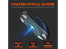 DAREU A950GM Wireless Gaming Mouse, 60g Lightweight, 26K DPI PAW3395 Optical