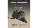 ProtoArc Ergonomic Bluetooth Vertical Rechargeable Mouse - 3 Multi-Device