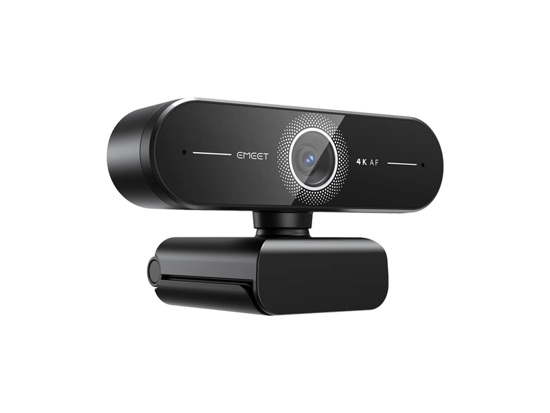 eMeet SmartCam C60E Ultra HD 4K/2K/1080P Webcam with Auto Focus - Black