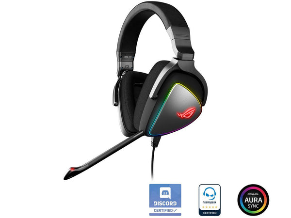ASUS Gaming Headset ROG DELTA | Headset with Mic and Hi-Res ESS Quad-DAC
