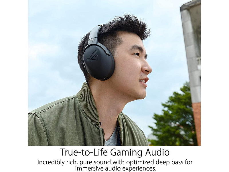ASUS ROG Strix Go 2.4 Wireless Gaming Headset with USB-C 2.4 GHz Adapter | Ai