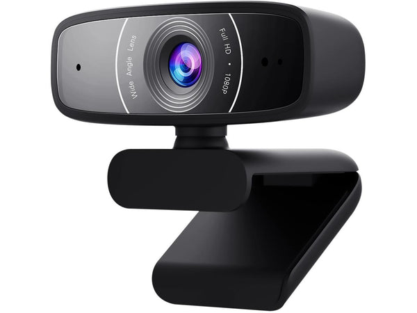 ASUS Webcam C3 1080p HD USB Camera - Beamforming Microphone, Tilt-Adjustable