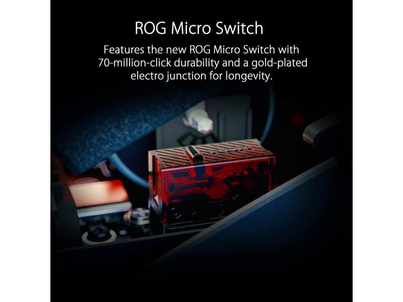 ASUS ROG Spatha X Wireless Gaming Mouse (Magnetic Charging Stand, 12