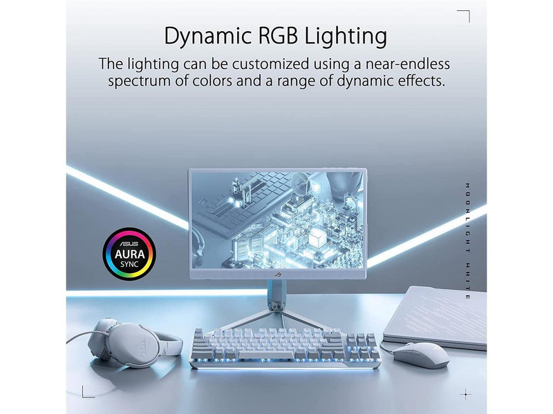 ASUS ROG Strix Impact II Moonlight White Gaming Mouse | Ambidextrous and
