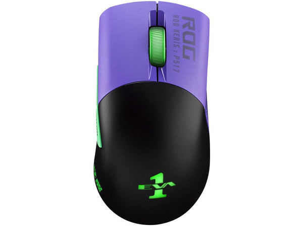 ASUS ROG Keris Wireless EVA Edition Gaming Mouse, Tri-mode connectivity (2.4GHz