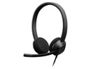 Cisco Headset 322 Wired Dual On-Ear - USB-A - Carbon Black HS-W-322-C-USB