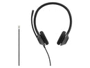 Cisco 322 Wired Headset - Dual On-Ear - 6.56ft Cable - Noise Cancelling Mic-