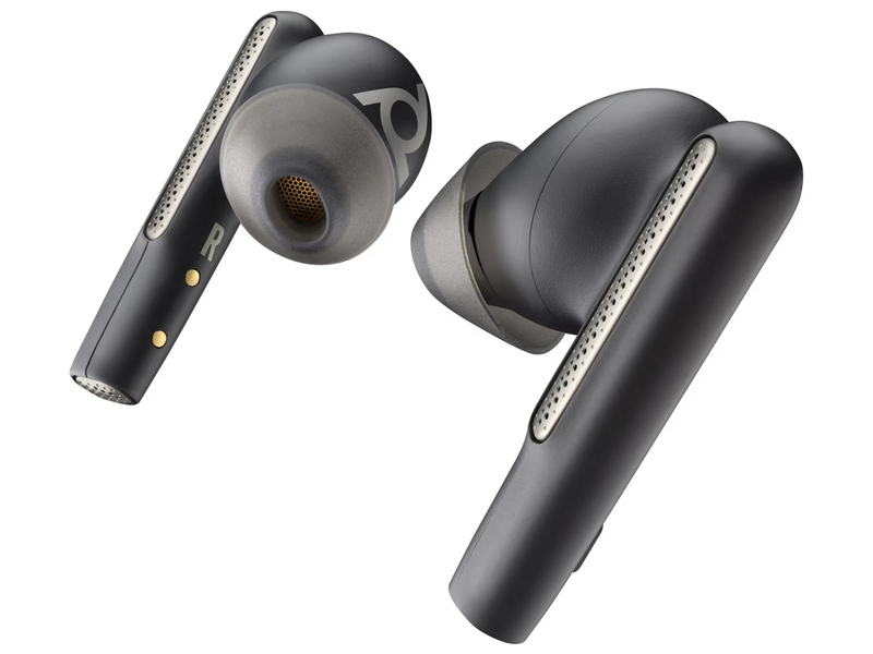 Poly Voyager Free 60 Carbon Black Earbuds + Basic Charge Case