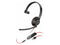 Poly Blackwire 5210 Monaural USB-A Headset - TAA-US - Black  8M3X1AA#ABA