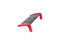 AKRacing Plastic Footrest Red, Adjustable to Multiple Tilt Angles