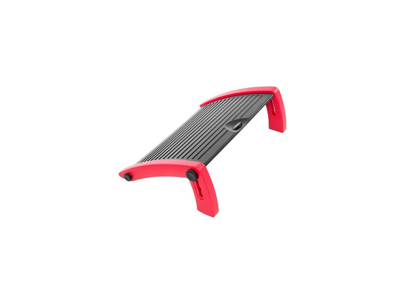 AKRacing Plastic Footrest Red, Adjustable to Multiple Tilt Angles