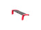 AKRacing Plastic Footrest Red, Adjustable to Multiple Tilt Angles