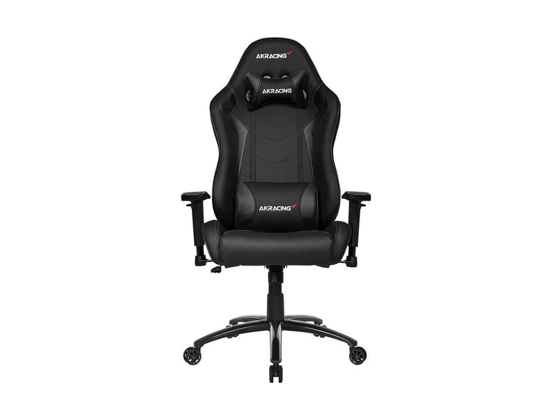 AKRacing Core Series SX Gaming Chair, 3D Arms, 180 Degrees Recline - Black