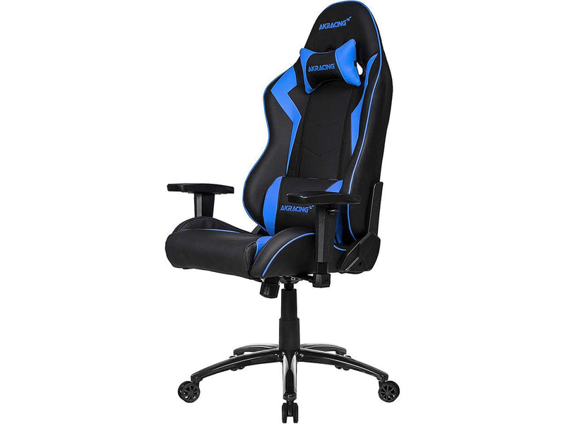 AKRACING Core series SX-Wide Gaming Chair XTRAWIDE PU Leather 3DArms - Blue