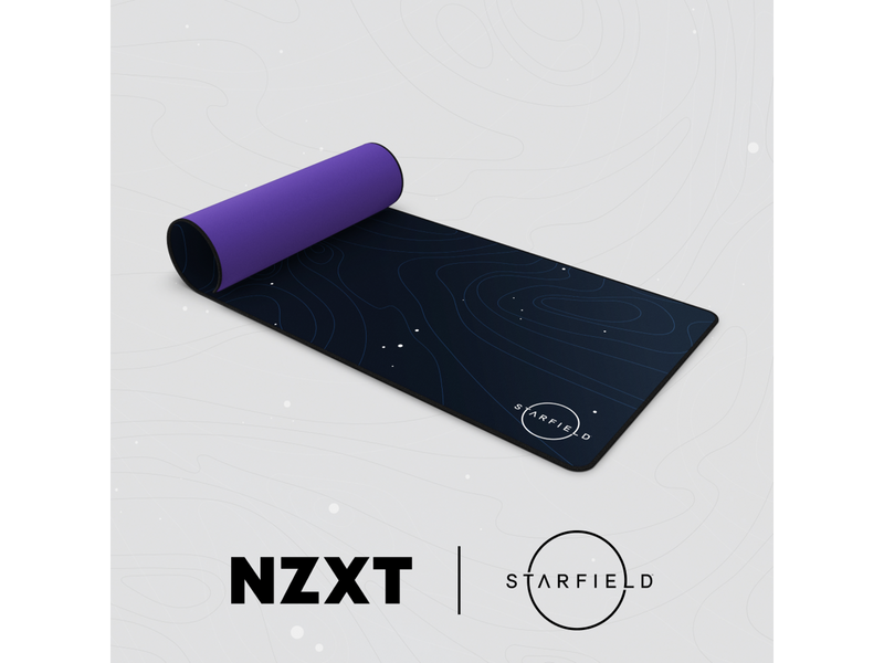 NZXT MXL900 Starfield Mousepad, 900MM X 350MM, Stain resistant, Black