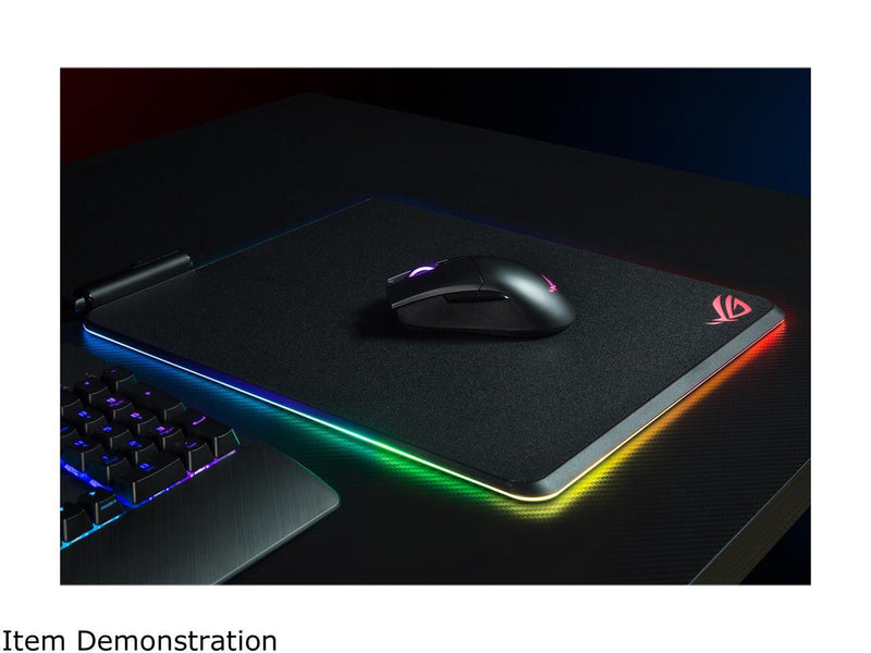 ASUS ROG NH02 ROG Balteus RGB Hard Gaming Mouse Pad with Optimized Tracking