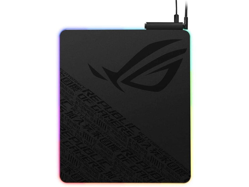 ASUS ROG Balteus Qi Vertical Gaming Mouse Pad with Wireless Qi Charging