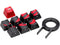 ASUS ROG Gaming Keycap Set - Textured Side-Lit Design for FPS & MOBA Gaming |