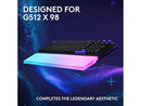 Logitech G G512 X PALM REST 98, LIGHTSYNC RGB Lightbar-Amplifying Acrylic Palm
