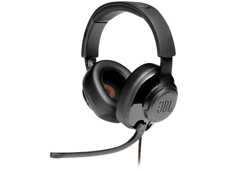 JBL Quantum 200 - Wired Over-Ear Gaming Headphones - Black, Large