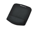 Fellowes PlushTouch Mouse Pad/Wrist Rest with FoamFusion Technology - Black