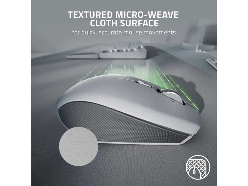 Razer Pro Glide Soft Mouse Mat: Thick, High-Density Rubber Foam - Textured