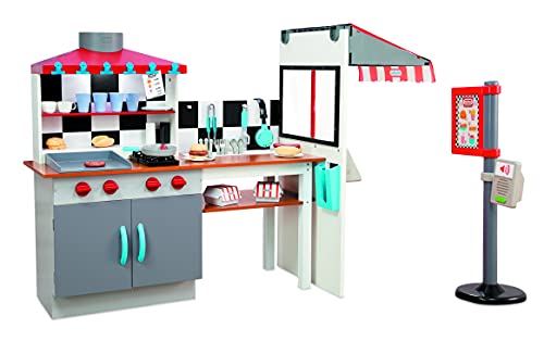 LITTLE TIKES REAL WOOD DRIVE-THRU DINER WOOD KITCHEN LIGHTS - Scratch & Dent
