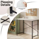 WONDER COMFORT 31 IN. RECTANGULAR COMPUTER DESK HOME OFFICE WRITING DESK - WHITE - Brand New