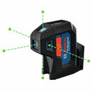 BOSCH GPL100-50G GREEN-BEAM SELF-LEVELING ALIGNMENT LASER - BLACK/BLUE - Like New