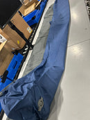GENERIC 28" BY 80" AIR UP MATTRESS - GRAY/BLUE - Like New