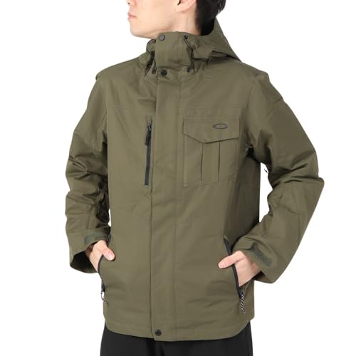 OAKLEY MEN'S CORE DIVISIONAL RECYCLED JACKET NEW DARK BRUSH X-LARGE - Brand New
