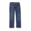 Amazon Essentials Boys' Regular Straight-Fit Jeans, Medium Wash, 8 Slim - Brand New