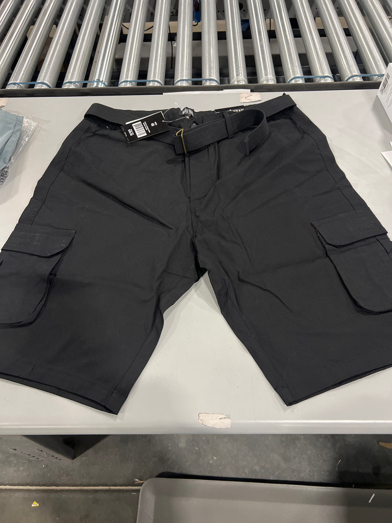 RUGGED TRAIL NEW YORK 2 CARGO POCKETS 4 WAY FLEXIBLE STRETCH - SIZE: 40 - BLACK - Brand New