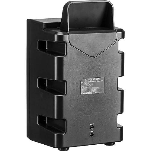 SINGSATION KARAOKE MACHINE FULL KARAOKE SYSTEM ADULTS KIDS WIRELESS - BLACK - Like New