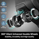 AXIDOU 20 INCH CARRY-ON LUGGAGE 22X14X9, SUITCASE SPINNER, PP20-01 - BLACK - Like New