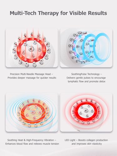 PAIAITO LYMPHATIC DRAINAGE MASSAGER ANTI CELLULITE G08-PAIAITO - WHITE - Like New