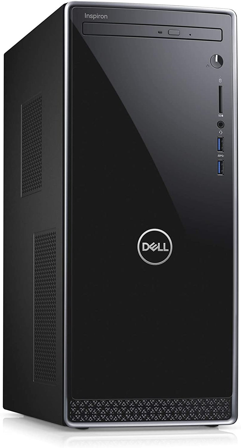 DELL INSPIRON 3670 Desktop I3-8100 8GB 1TB HDD ?I3670-3828BLK-PUS - BLACK - Like New