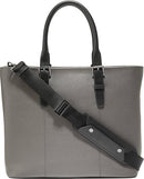 COLE HAAN MEN'S GRAND SERIES TRIBORO TOTE - TORNADO/BLACK - Brand New