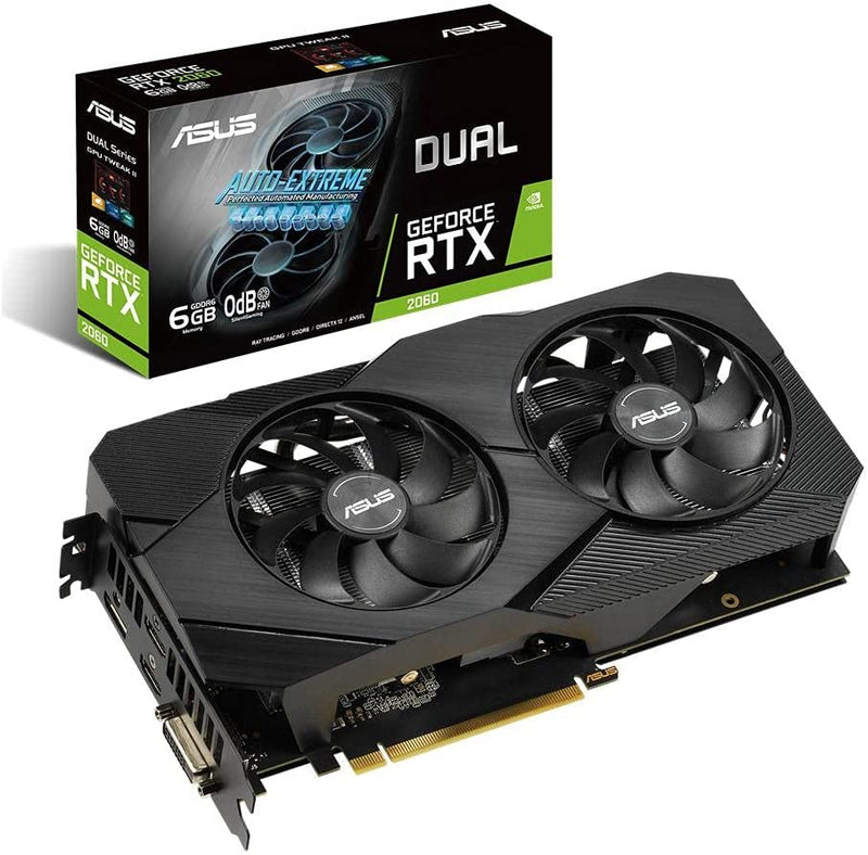 ASUS Dual EVO Gaming GeForce RTX 2060 6GB GDDR6 DUAL-RTX2060-6G-EVO - Like New