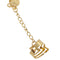 GENERIC ADJUSTABLE BOHEMIAN COIN BRACELET WITH CHAINED RING - GOLD - Like New