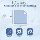 Shavel Home Products Micro Flannel Solid Sheet Set Twin Charcoal - Brand New