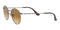 RAY BAN RAY-BAN RB3447N ROUND FLAT LENS SUNGLASSES LENS WIDTH: 53MM - Like New