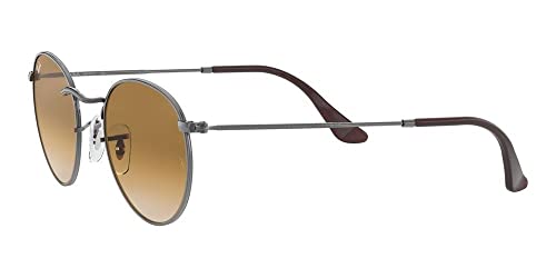 RAY BAN RAY-BAN RB3447N ROUND FLAT LENS SUNGLASSES LENS WIDTH: 53MM - Like New