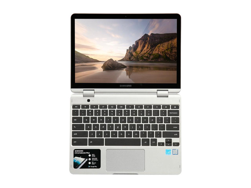 Samsung Chromebook Plus 12.2" 2-in-1 Intel m3 4GB 64GB eMMC XE520QAB-K02US - Like New