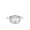 Fissler Pure Collection Stainless Steel 4.1 Quart Rondeau with Metal Lid - Like New