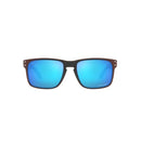 OAKLEY MEN'S OO9102 HOLBROOK SQUARE SUNGLASSES FRAME:MATTE BLACK/RED COLORSHIFT - Like New